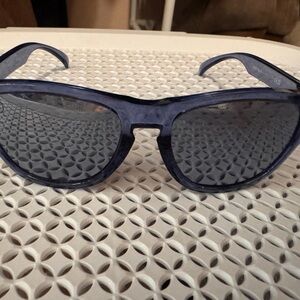 Blenders Women's Blue Frame Sunglasses - Classic UV Style